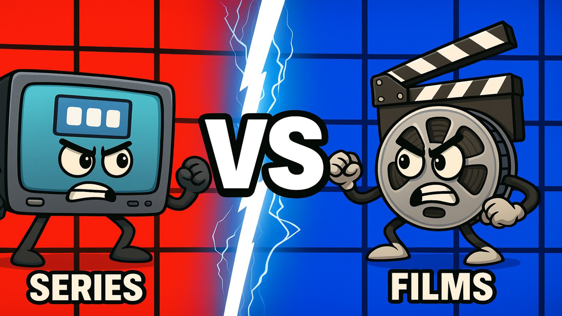 EPIC RED VS BLUE 🔴🔵🎬Series VS Films🎬