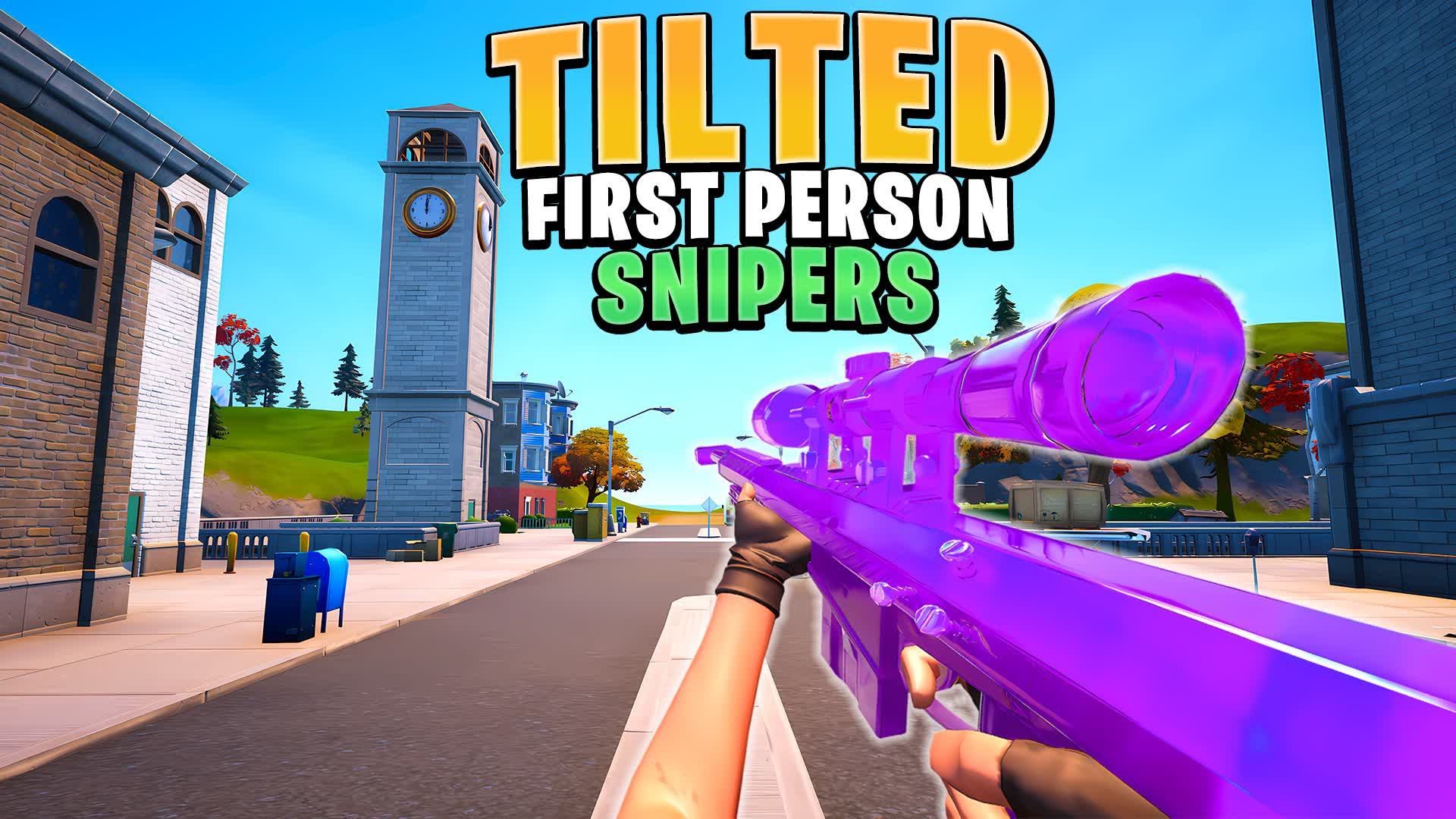 FIRST PERSON TILTED - SNIPER ONE SHOT🎯