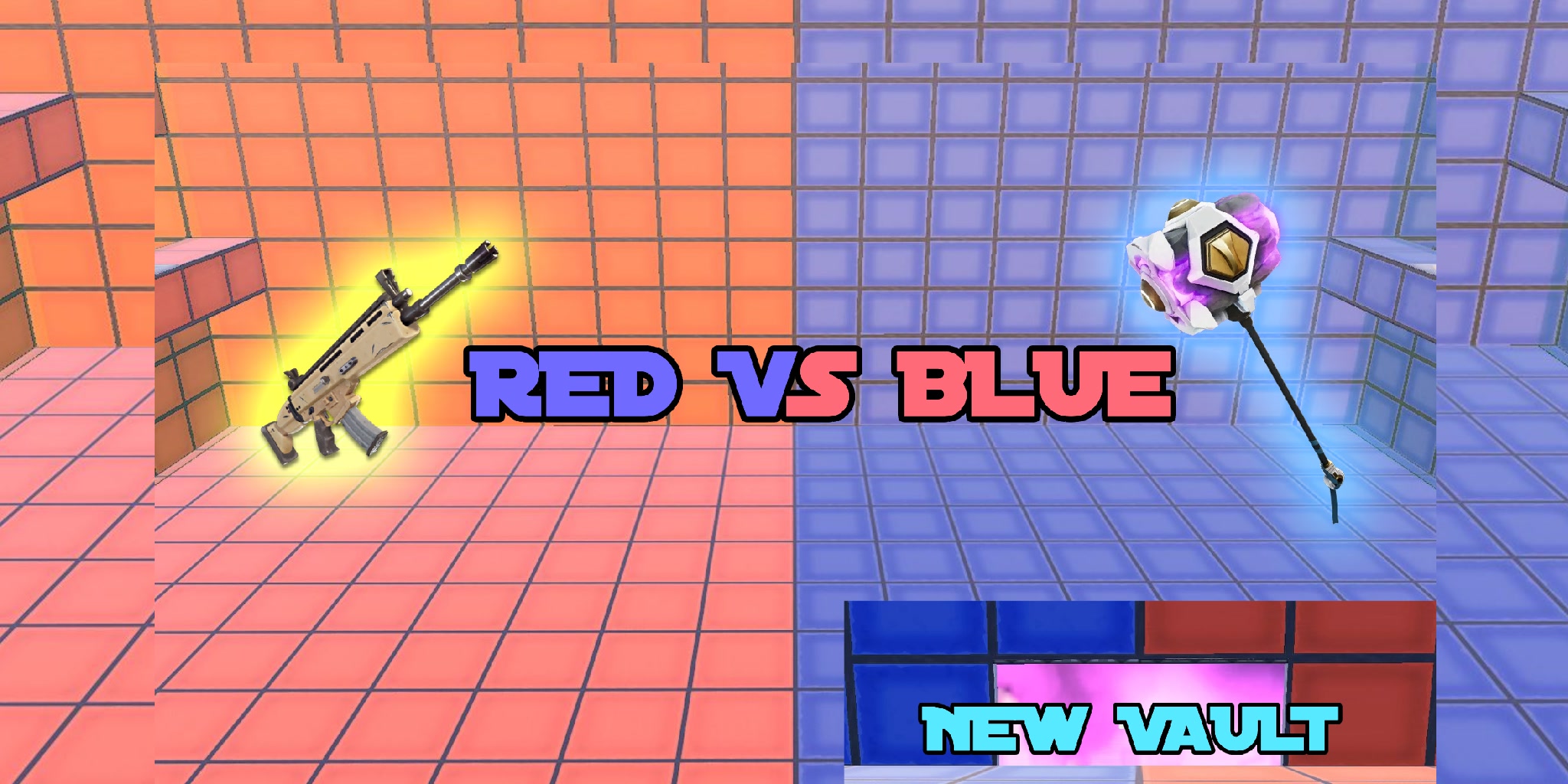 CLASSIC MEGA RED VS BLUE 🔴🔵