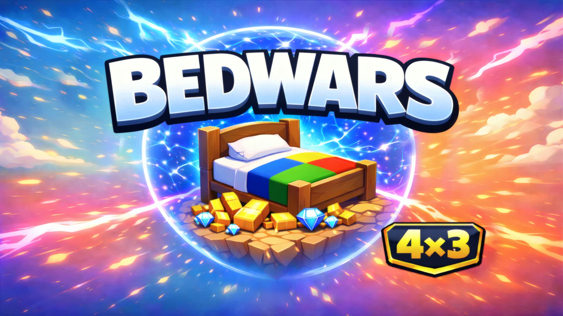 BEDWARS ORIGIN 3v3 → BEDWARS ORIGIN 3対3