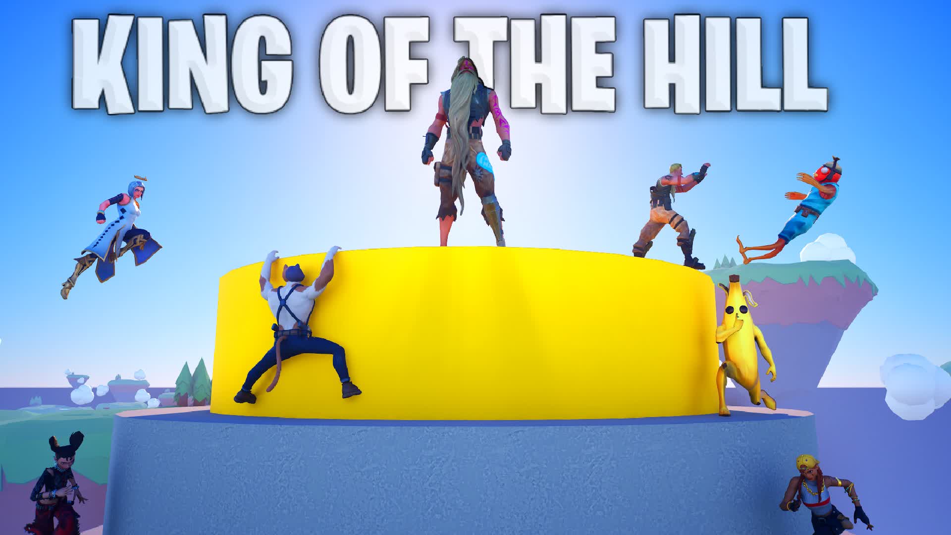👑 KING OF THE HILL 🗻FFA FIGHT WARS