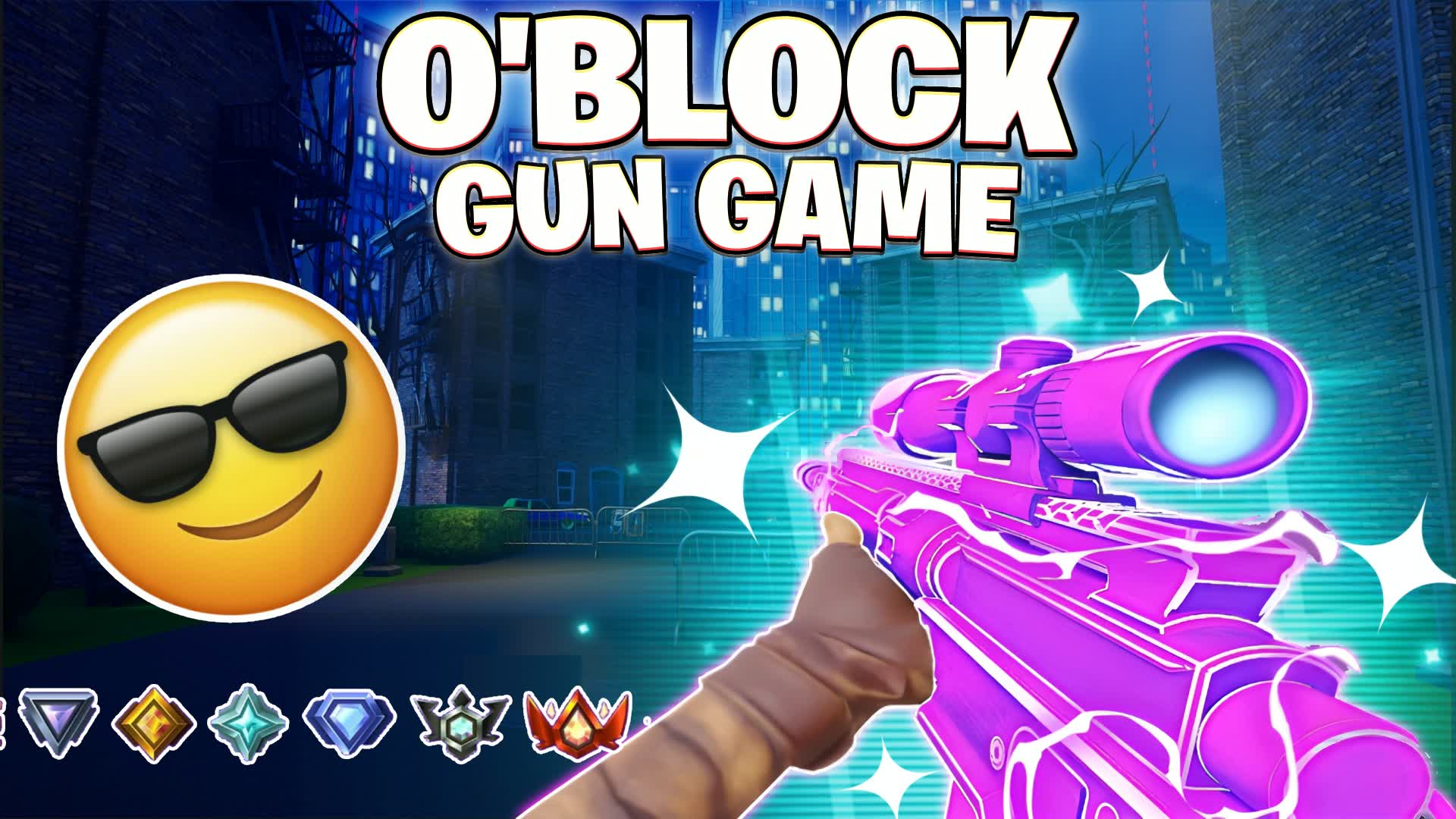 ⭐️ガンゲーム - O'BLOCK ファーストパーソン🥷