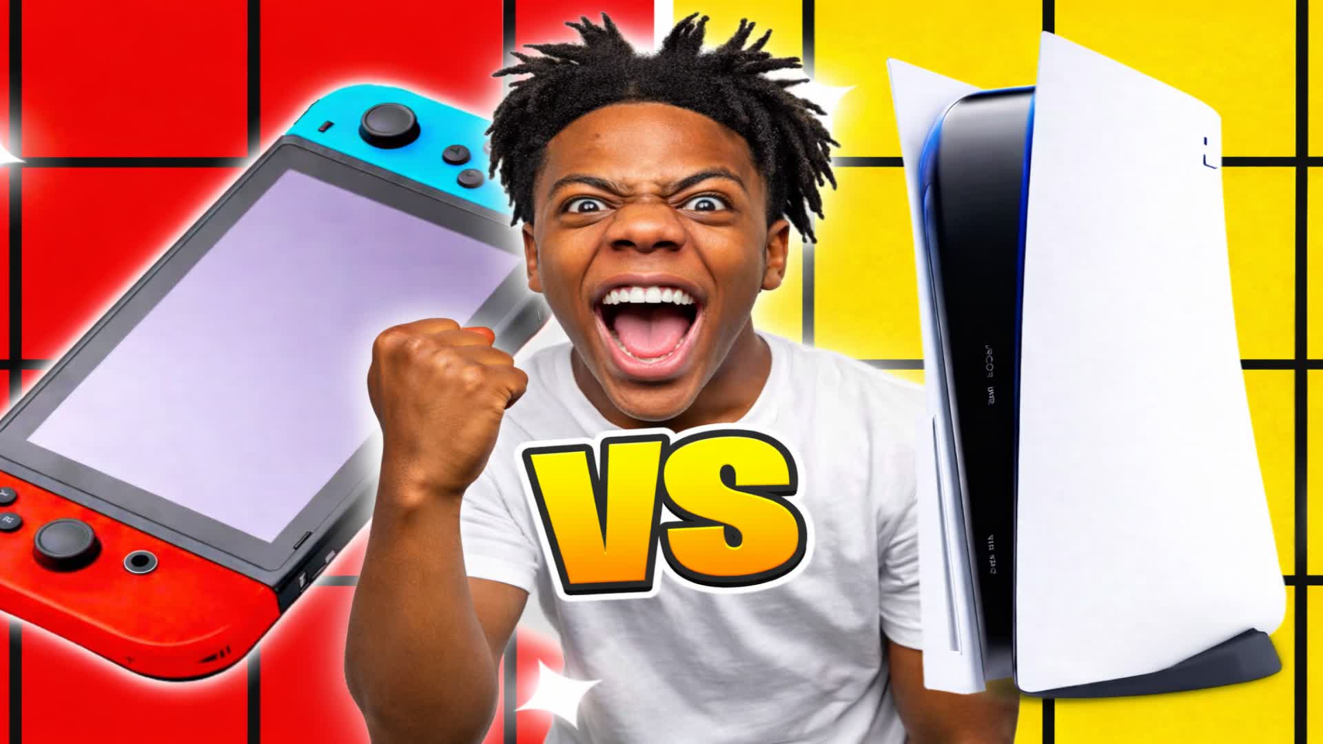 CRAZY SWITCH VS CONSOLE RED VS YELLOW