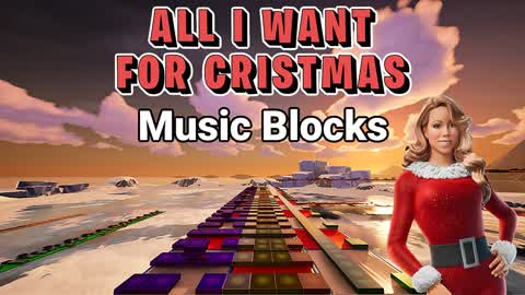 All I Want For Christmas Music Blocks