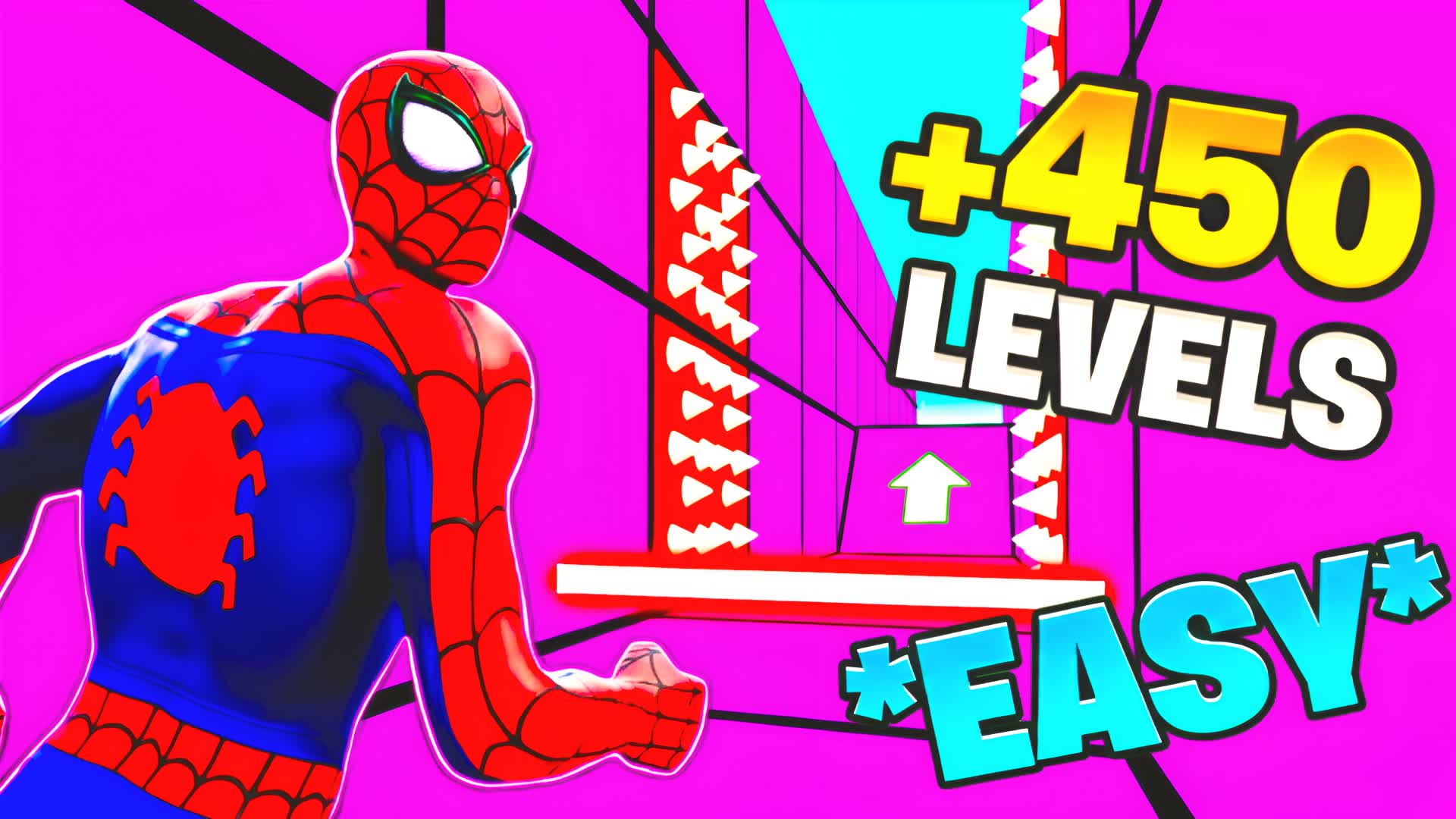 ⭐EASY PARKOUR +450 LEVELS HERO!