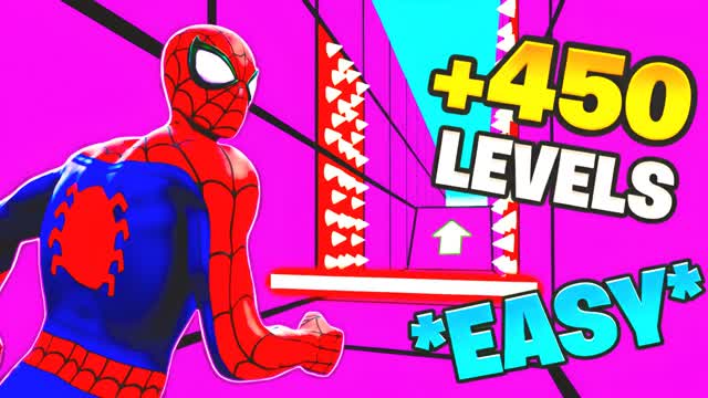 ⭐EASY PARKOUR +450 LEVELS HERO!
