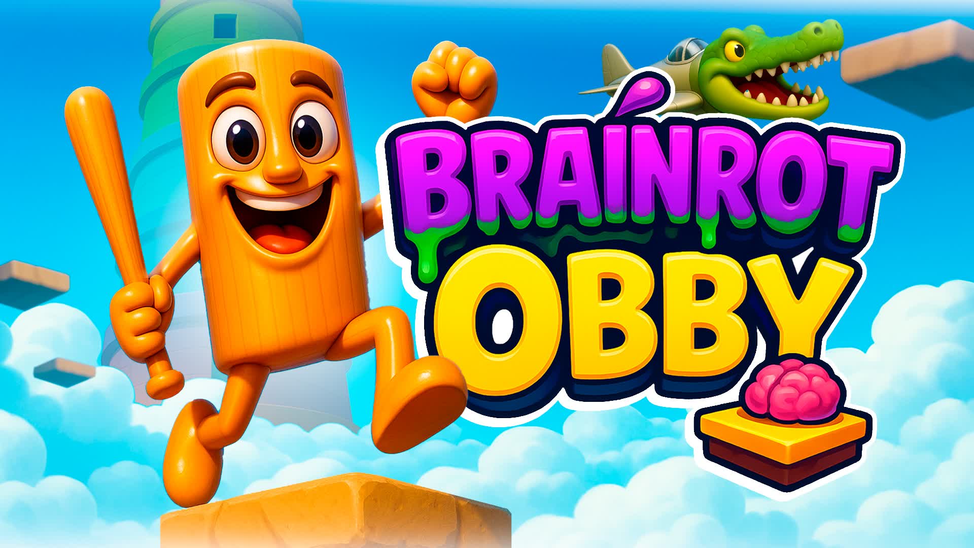 BRAINROT OBBY - PARKOUR 🌈