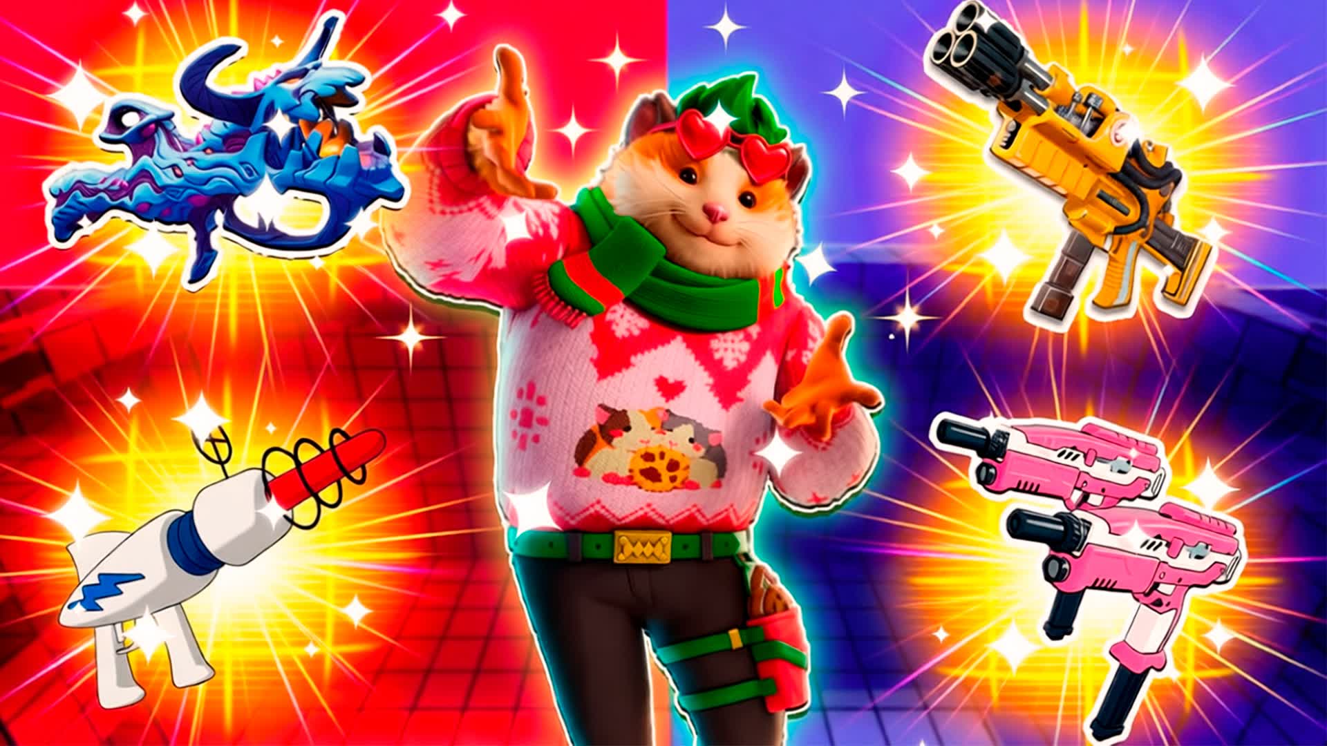 🔴BATTLE OF THE PRO: RED VS BLUE🔵