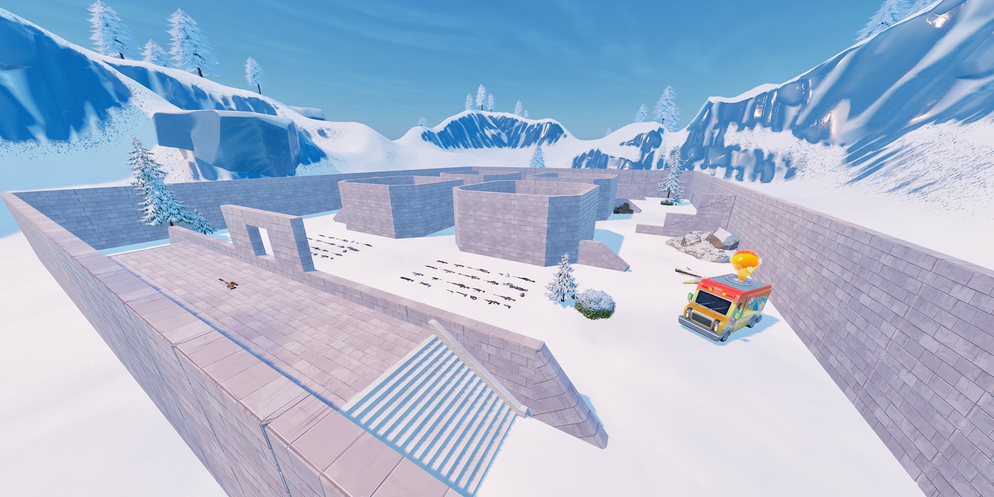 ️ SNOW DEATHMATCH 🔴 0038-8331-3422 by themisterace - Fortnite Creative ...