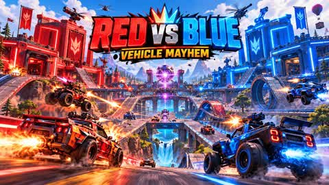 🔥 RED VS BLUE: VEHICLE MAYHEM 🔵🔴