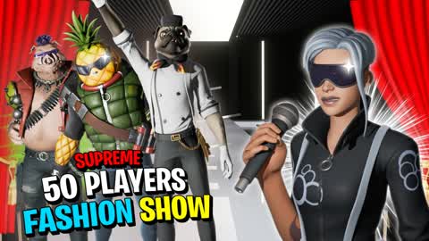 🎭SUPREME 50 PLAYERS FASHION SHOW✨