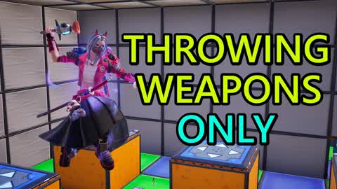 THROWING WEAPONS ONLY