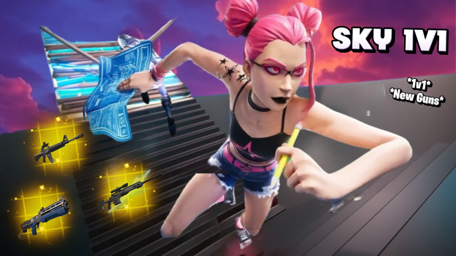 Sky 1v1 🌌 [Builds Fight]