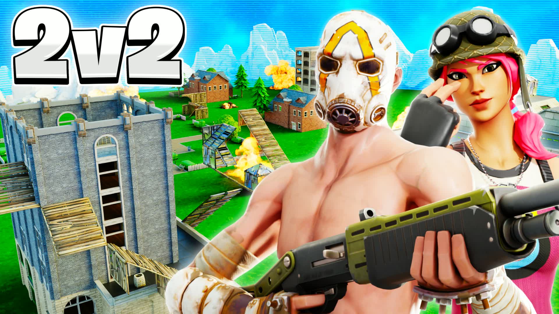 2V2 STORM CLUTCH 🌀 ZONE WARS DUO - nbz