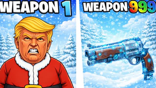 ❄️2026 GUN GAME ⭐️ ONE SHOT 🎯