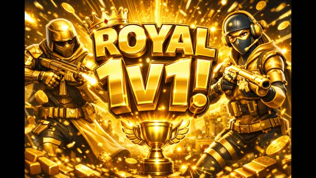 ROYAL SOLID GOLD 1v1 BUILD FIGHTS