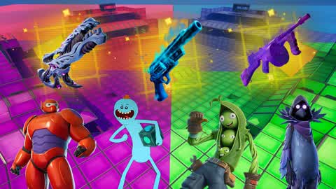 🔴Red🔴vs🔵Blue🔵vs🟢Green🟢vs🟣Purple🟣