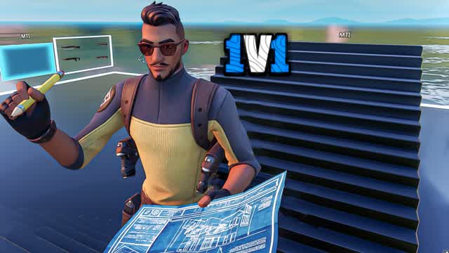 1V1 Build Fight Moti K