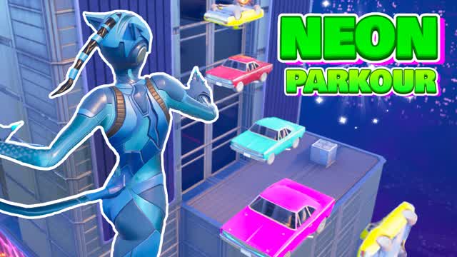 NEON DEFAULT PARKOUR đŠâš