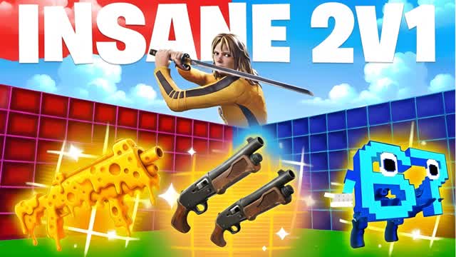 INSANE 2V1 FFA - ALL GUNS & RIDES