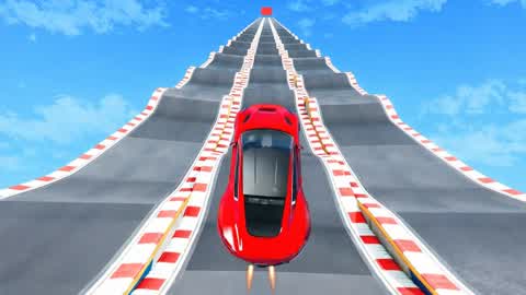 INCREDIBLE CRAZY MEGA RAMP