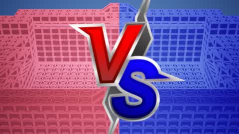 🔴​ Drawing Red Vs Blue 🔵