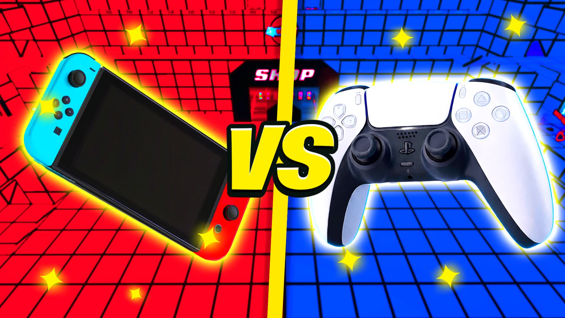 HYPER SWITCH VS PS (RED VS BLUE)🔴🔵