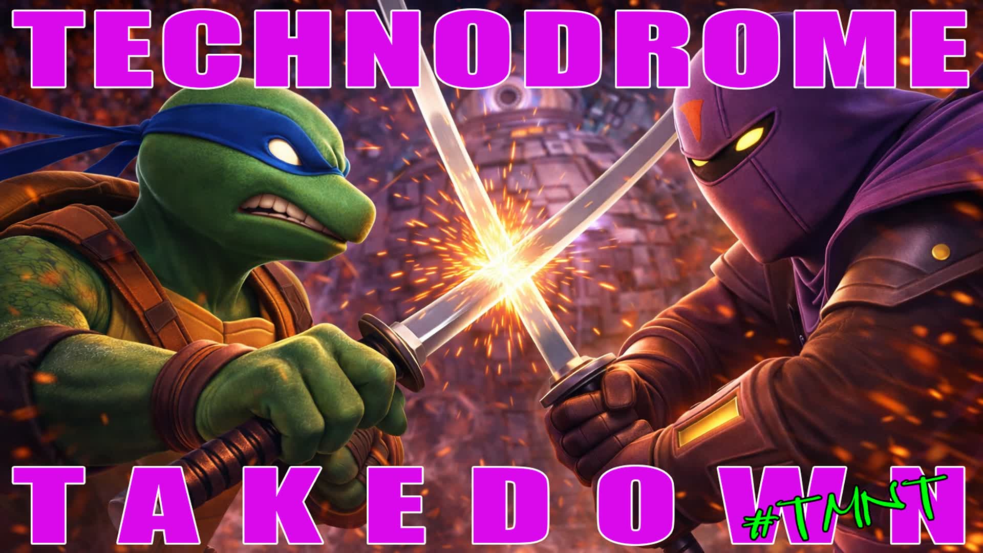 👣 TECHNODROME TAKEDOWN [PvE]