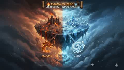 🔥 MAGMA VS ZERO: ELEMENTAL SHOCKDOWN ❄️