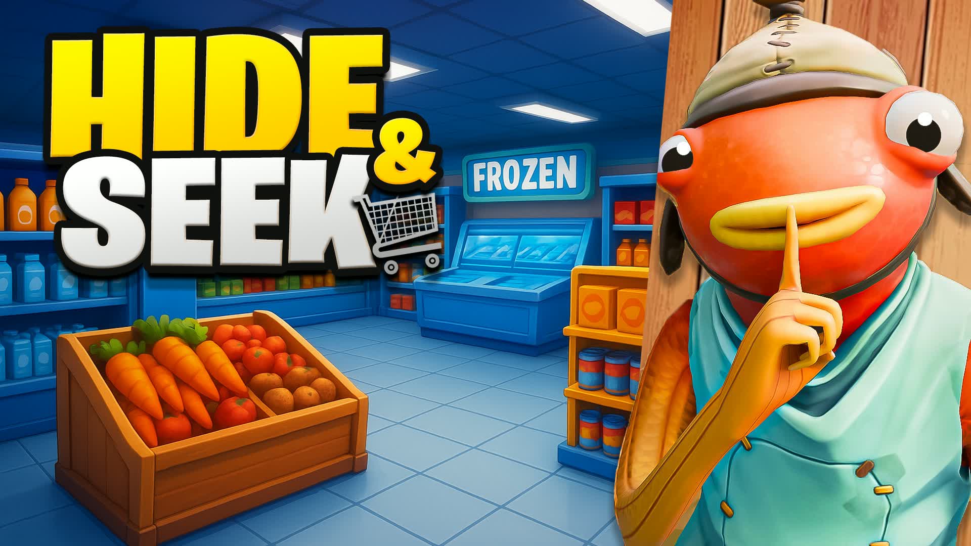 Hide and seek in a Supermarket ๐
