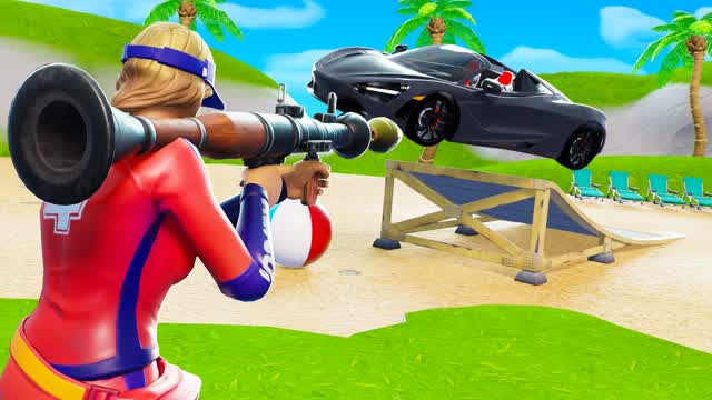 Beach Rockets VS Cars