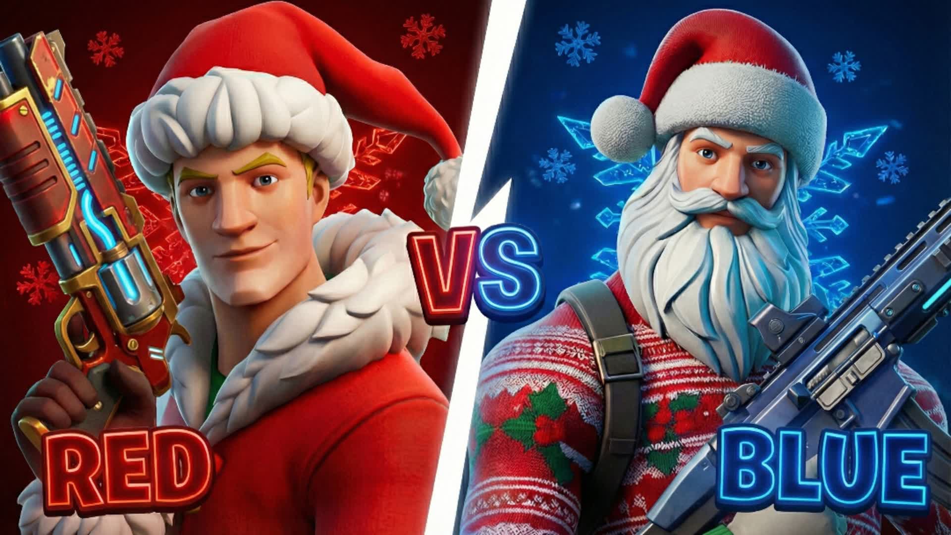 🔴 VS 🔵NOËL🎄