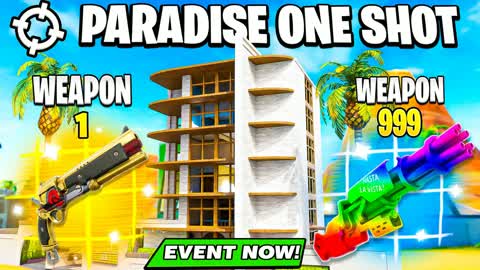 GUN GAME 🔫 PARADISE ONE SHOT 🎯