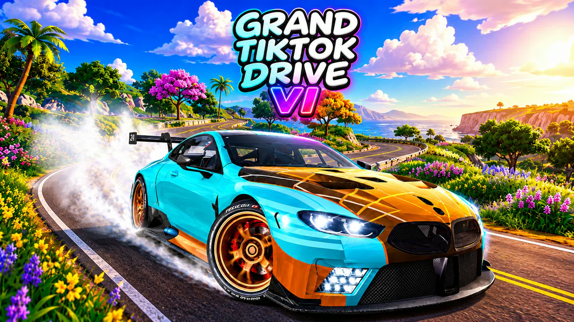 TIKTOK DRIVE FFA ⭐ ALL CARS ALL GUNS ⭐