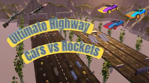 🚨 Cars vs Rockets - Highway Edition 🚨