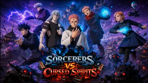 JJK SORCERERS VS CURSED SPIRITS