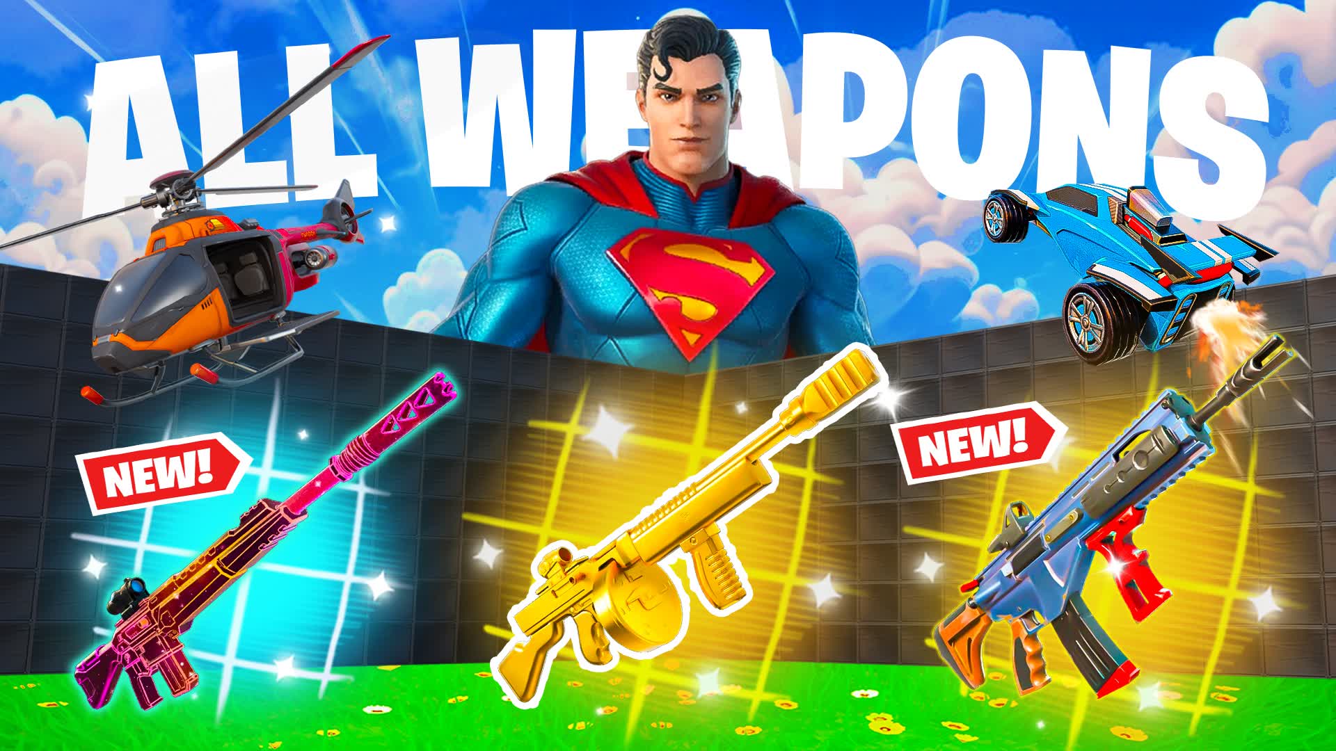 SUPER 1V1 ALL WEAPONS & CARS