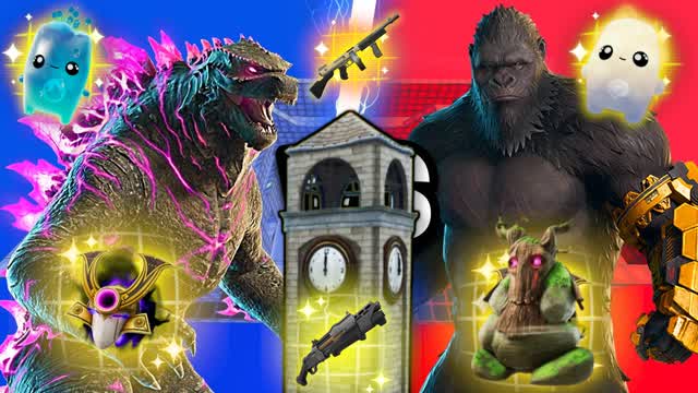 TILTED GODZILLA VS KONG