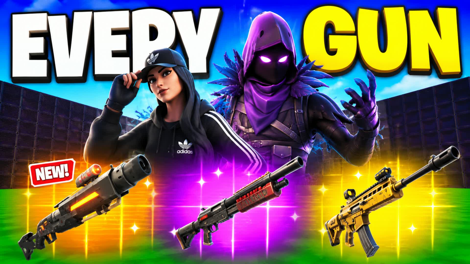 INSANE 1V1 WITH EVERY GUN