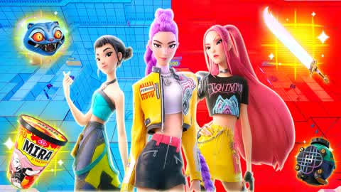 DEMON HUNTER RED VS BLUE 🔴🔵 HUNTER