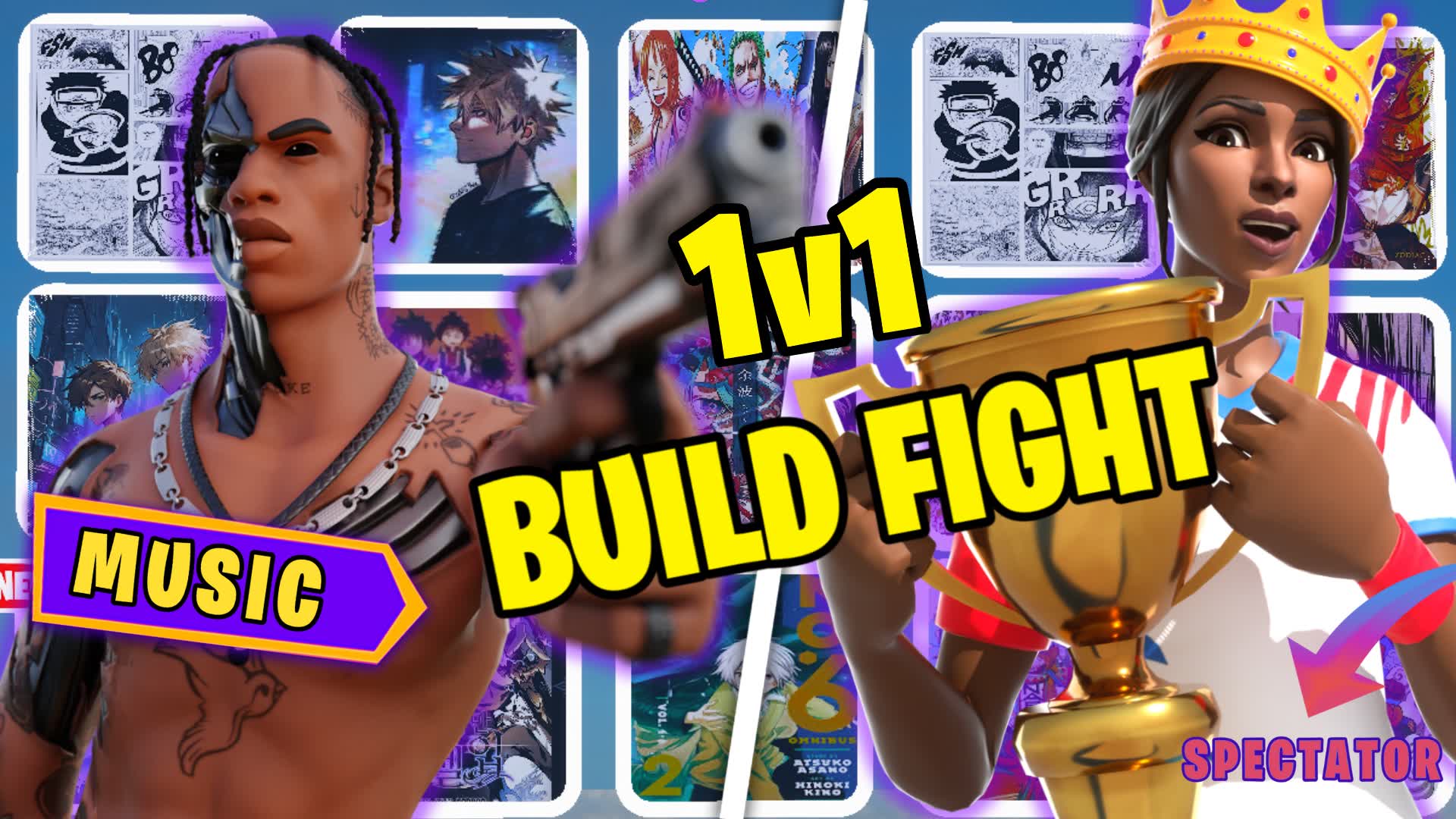1V1 BUILD FIGHT MUSIC🎵SUSUCRES