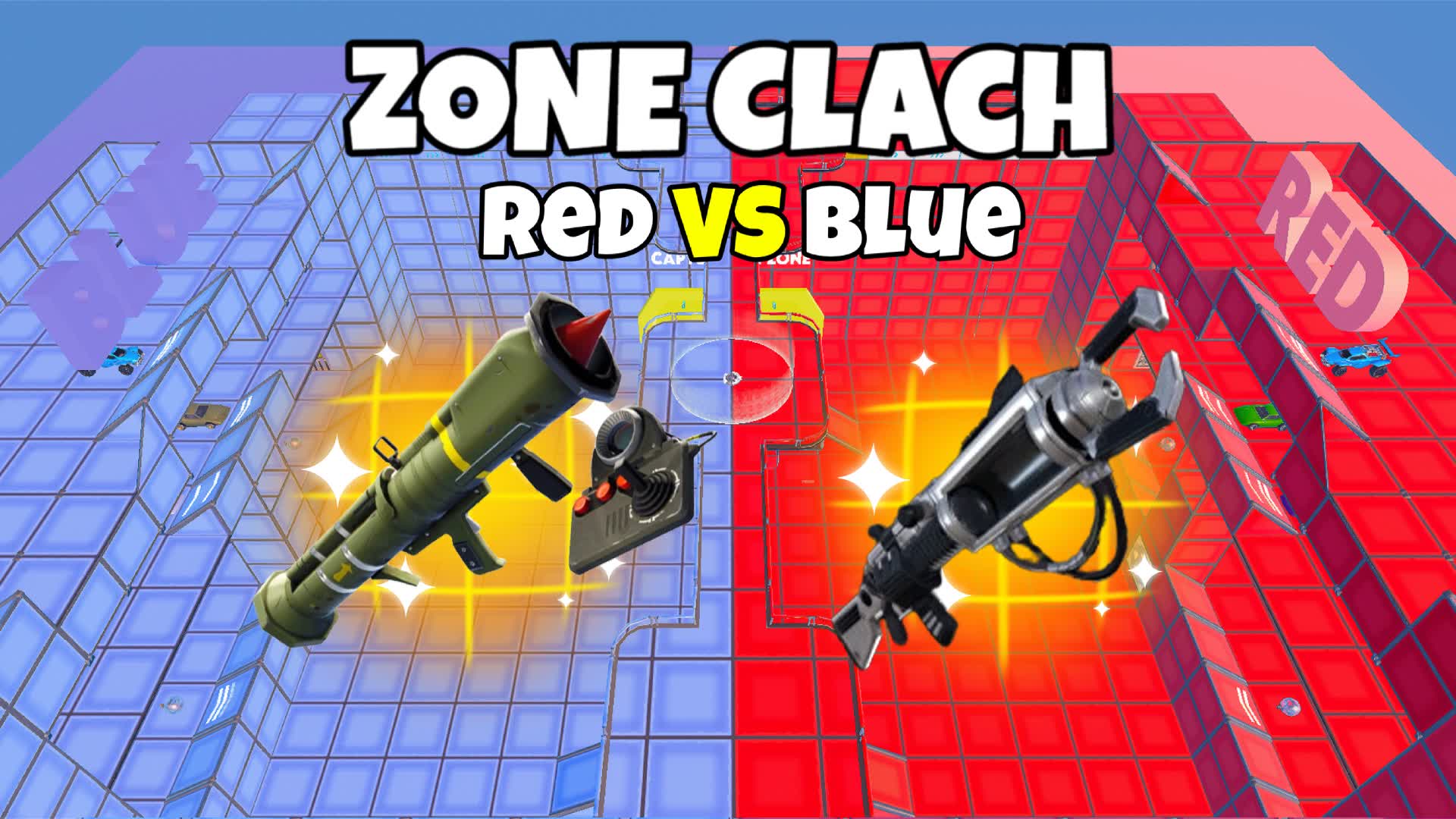 Red vs Blue 🔴🔵: Zone Clash ⚔️
