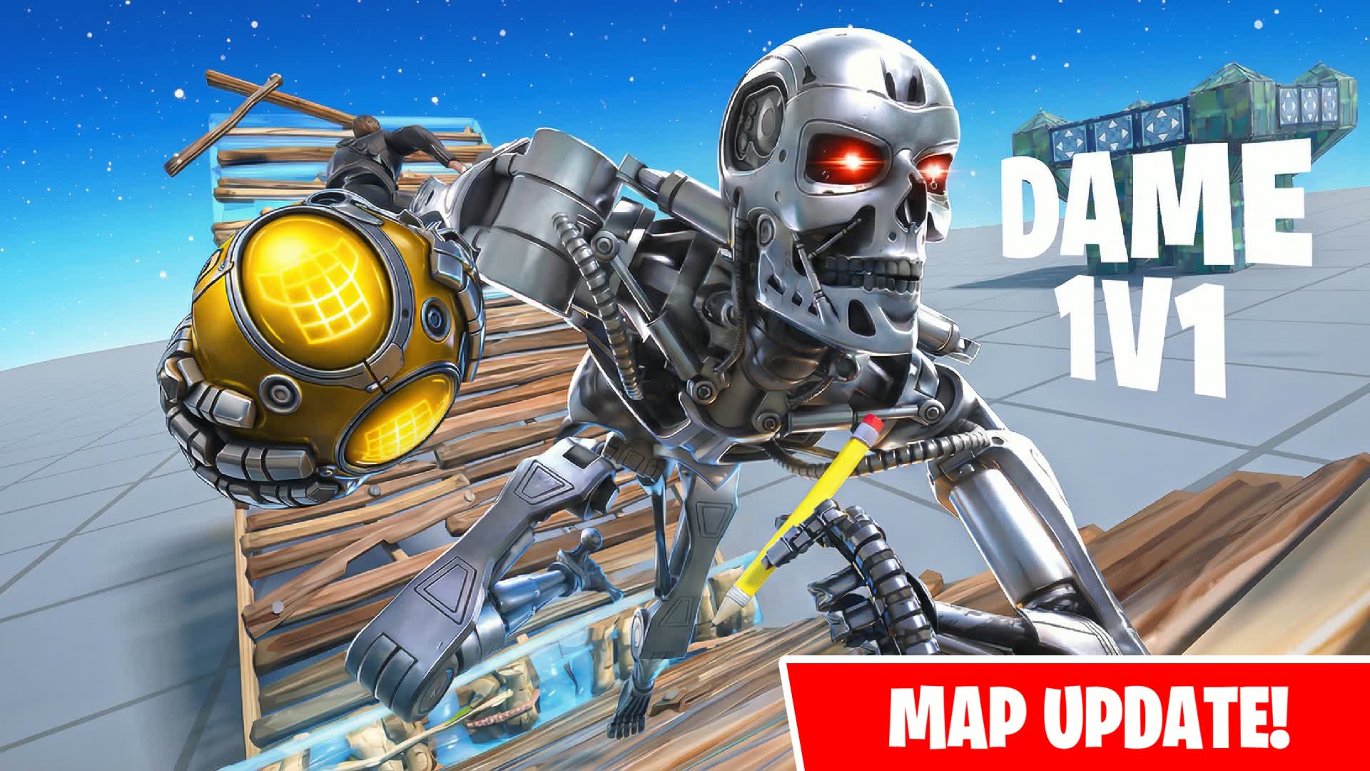 Dame 1V1 Build Fights (200 Pumps)