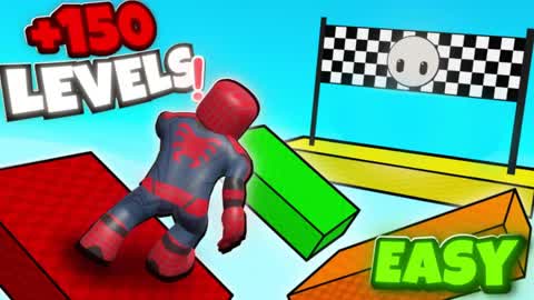 🌈 FUN 150+ LEVELS PARKOUR OBBY 🌈