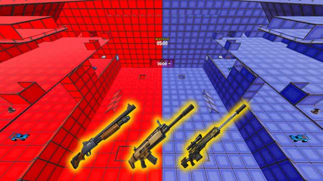 🔴 RED VS BLUE 🔵 TEAM DEATHMATCH