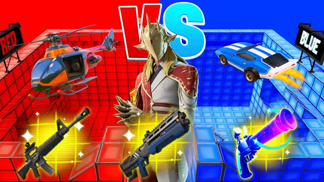 CRAZY RED VS BLUE ARENA