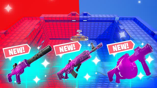 SUPER RED VS BLUE 🔴🔵 WITH ALL GUNS