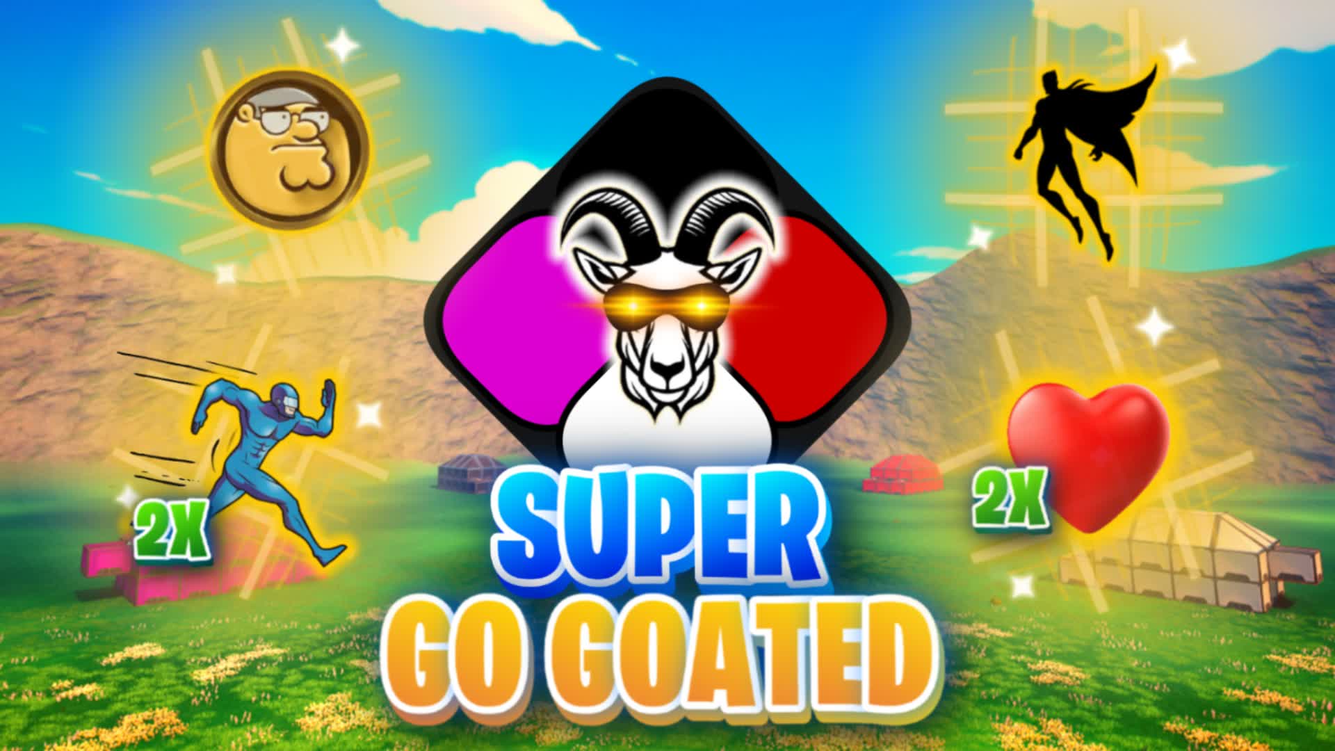 SUPER GO GOATED 🦸