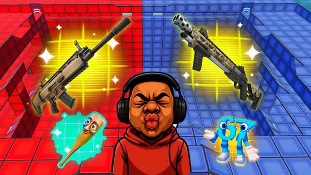 MEGA  RED VS BLUE🔴🔵FIVE