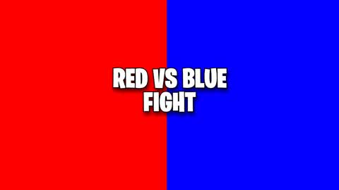 🔴 RED VS BLUE 🔵 🔫 FIGHT 🔫